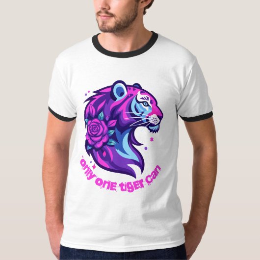 Laat je innerlijke felle geest los 🐯 t-shirt (Voorkant)