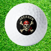 Laat je innerlijke golfpiraat los golfballen