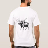 Laat je innerlijke kracht los t-shirt (Achterkant)