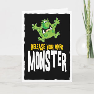 Laat je innerlijke monster los kaart