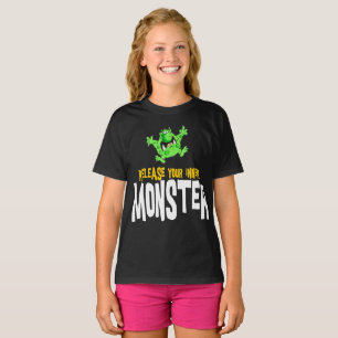 Laat je innerlijke monster los t-shirt