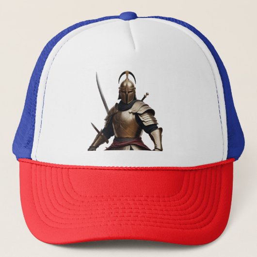 🎨 Laat je innerlijke strijder los met gedurfd Afb Trucker Pet (Voorkant)