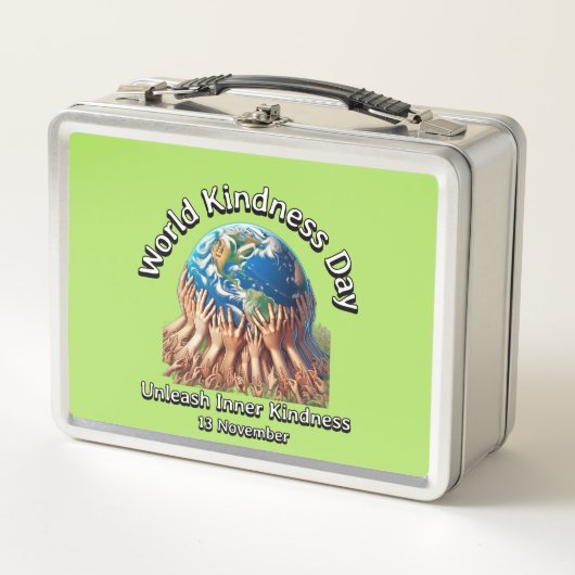 Laat je innerlijke vriendelijkheid los. Werelddag  (Voorkant)