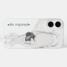 Laat je inspireren ballerina iPhone / iPad case