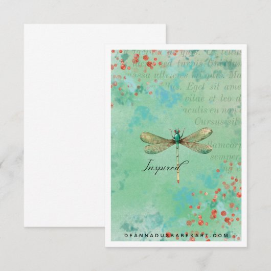 Laat je inspireren door Art Kaart (Voorkant / Achterkant)