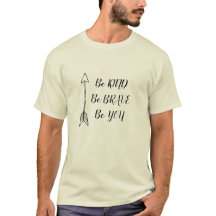 Laat je inspireren met deze T-shirt met citaat