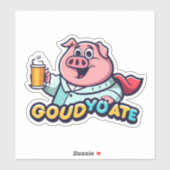 Laat je inspireren Ontdek Pig Stickers Sticker Gal (Vel)
