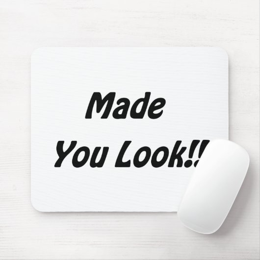 laat je kijken muismat (Met muis)