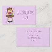 Laat je kind verteren visitekaartje (Voorkant / Achterkant)