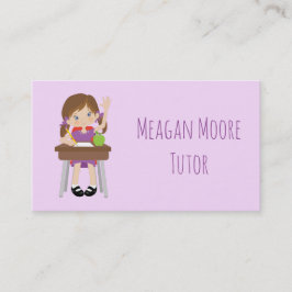 Laat je kind verteren visitekaartje