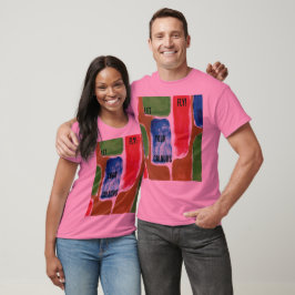 Laat je kleuren vliegen! t-shirt
