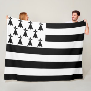 Laat je kleuren zien - Bretagne Fleece Deken