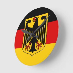 Laat je kleuren zien - Duitsland Ronde Klok