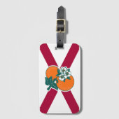 Laat je kleuren zien - Florida Bagagelabel (Voorkant (verticaal))