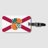 Laat je kleuren zien - Florida Bagagelabel (Voorkant (horizontaal))