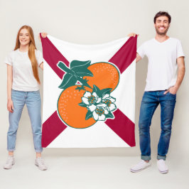 Laat je kleuren zien - Florida Fleece Deken