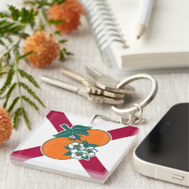 Laat je kleuren zien - Florida Sleutelhanger