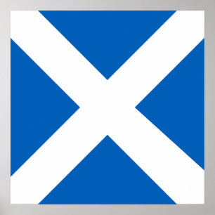 Laat je kleuren zien – Schotland Poster