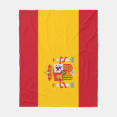 Laat je kleuren zien - Spanje Fleece Deken (Voorkant)