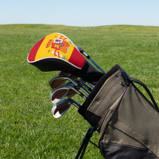 Laat je kleuren zien - Spanje Golfheadcover (Insitu)