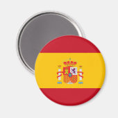 Laat je kleuren zien - Spanje Magneet (Voorkant / Achterkant)