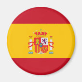Laat je kleuren zien - Spanje Magneet (Voorkant)
