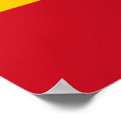 Laat je kleuren zien - Spanje Poster (Hoek)