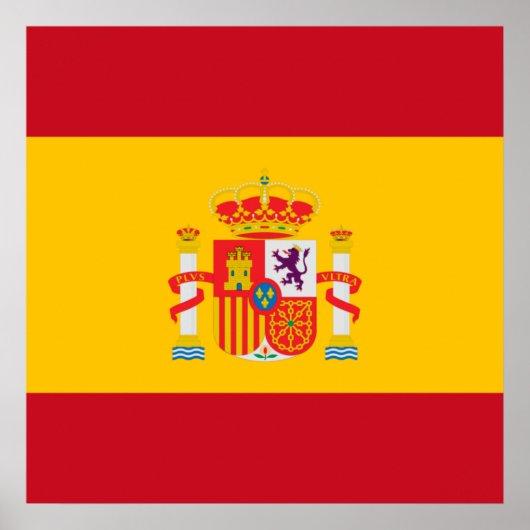 Laat je kleuren zien - Spanje Poster (Voorkant)