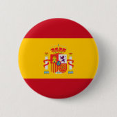 Laat je kleuren zien - Spanje Ronde Button 5,7 Cm (Voorkant)