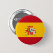 Laat je kleuren zien - Spanje Ronde Button 5,7 Cm (Voorkant /achterkant)