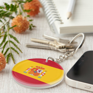 Laat je kleuren zien - Spanje Sleutelhanger