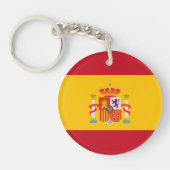 Laat je kleuren zien - Spanje Sleutelhanger (Voorkant)