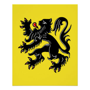 Laat je kleuren zien - Vlaanderen Perfect Poster