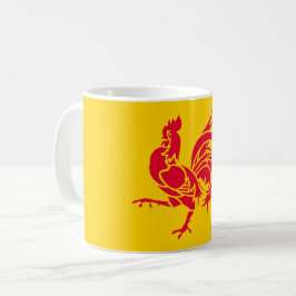 Laat je kleuren zien - Wallonië Koffiemok
