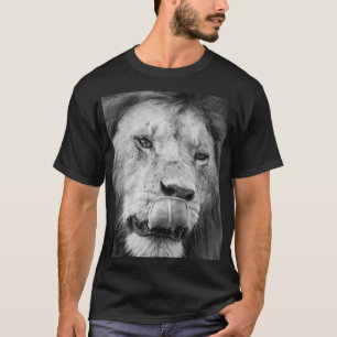 Laat je kracht zien met ons Leeuwenprint-shirt T-shirt