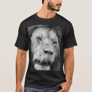 Laat je kracht zien met ons Leeuwenprint-shirt T-shirt