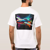 Laat je levendige geest los met onze Radiant Pulse T-shirt (Achterkant)