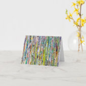 Laat je licht blinken door blanco Kaart (Gele Bloem)