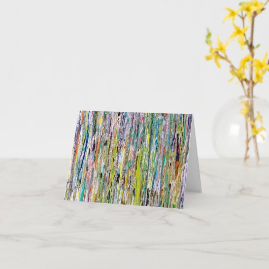 Laat je licht blinken door blanco Kaart (Gele Bloem)