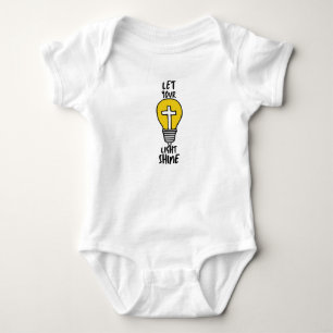 Laat je licht de Bijbel kruisen Romper