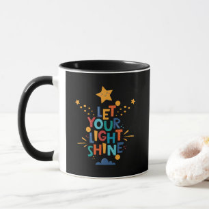 Laat je licht inspireren mok