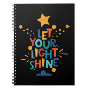 Laat je licht inspireren notitieboek