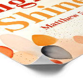 Laat je licht schijnen Boho Christelijke Wall Art  Poster (Hoek)