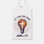 Laat Je Licht Schijnen Cadeaulabel (Voorkant)