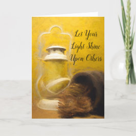 Laat je licht schijnen kaart