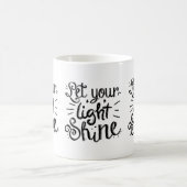 Laat Je Licht Schijnen Koffiemok (Center)