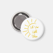 Laat je licht schijnen magneet (Voorkant / Achterkant)
