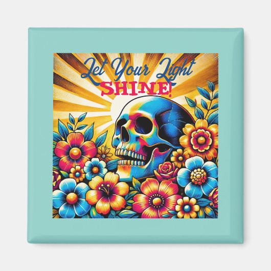 Laat je licht schijnen! magneet (Voorkant)