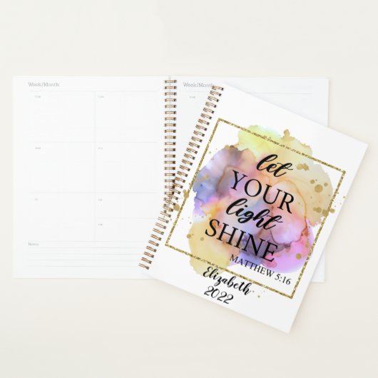 Laat je licht schijnen planner (Display)