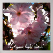 Laat je licht schijnen! poster (Voorkant)